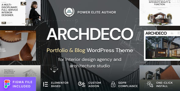Archdeco - Architecture & Interior Design Agency Portfolio WordPress Theme Logo
